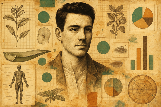 Five natural skincare tips for men, illustrated